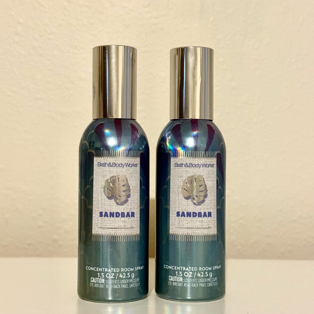 Bath & body works Sandbar room spray BBW set of 2!